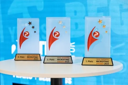 Rexx Recruiting Award 2025 - die Trophäen